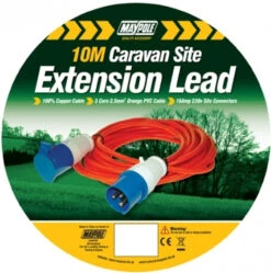 Maypole Camping And Caravan Site Mains Extension Hook Up Leads