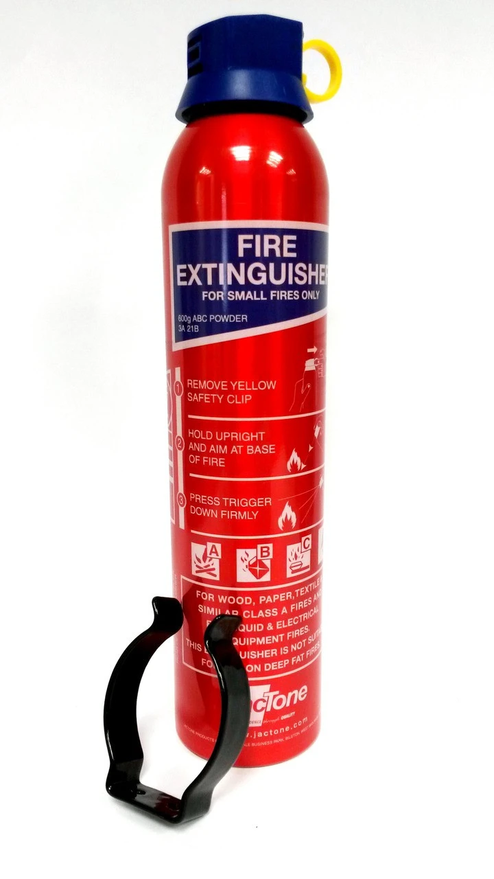 JacTone Home & Leisure Fire Extinguisher ABC + ABF Pack - Image 2
