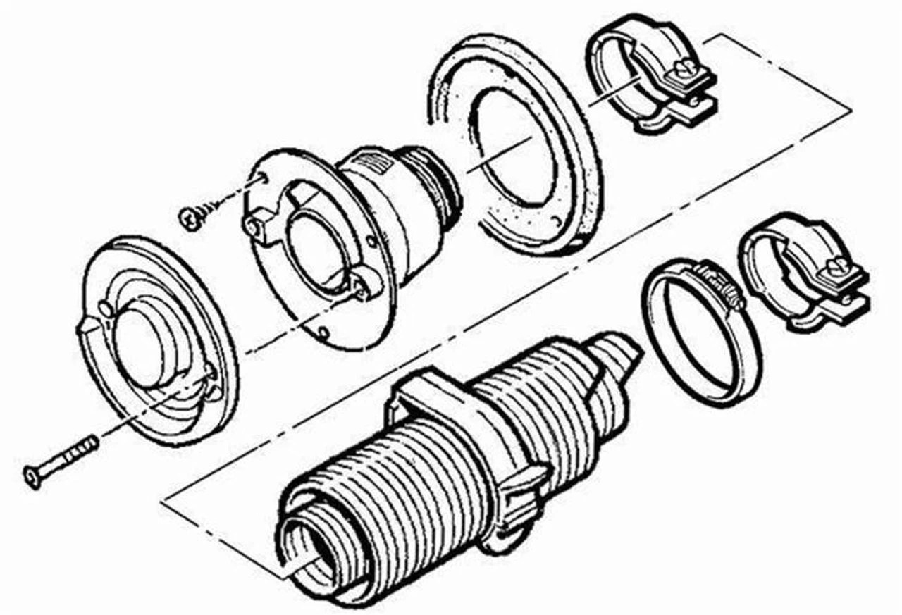 Truma VarioHeat Wall Flue Kit For Caravan, Campervan Or Motorhome Heater - Image 2