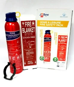 JacTone Home & Leisure Fire Safety ABC + SQ Pack