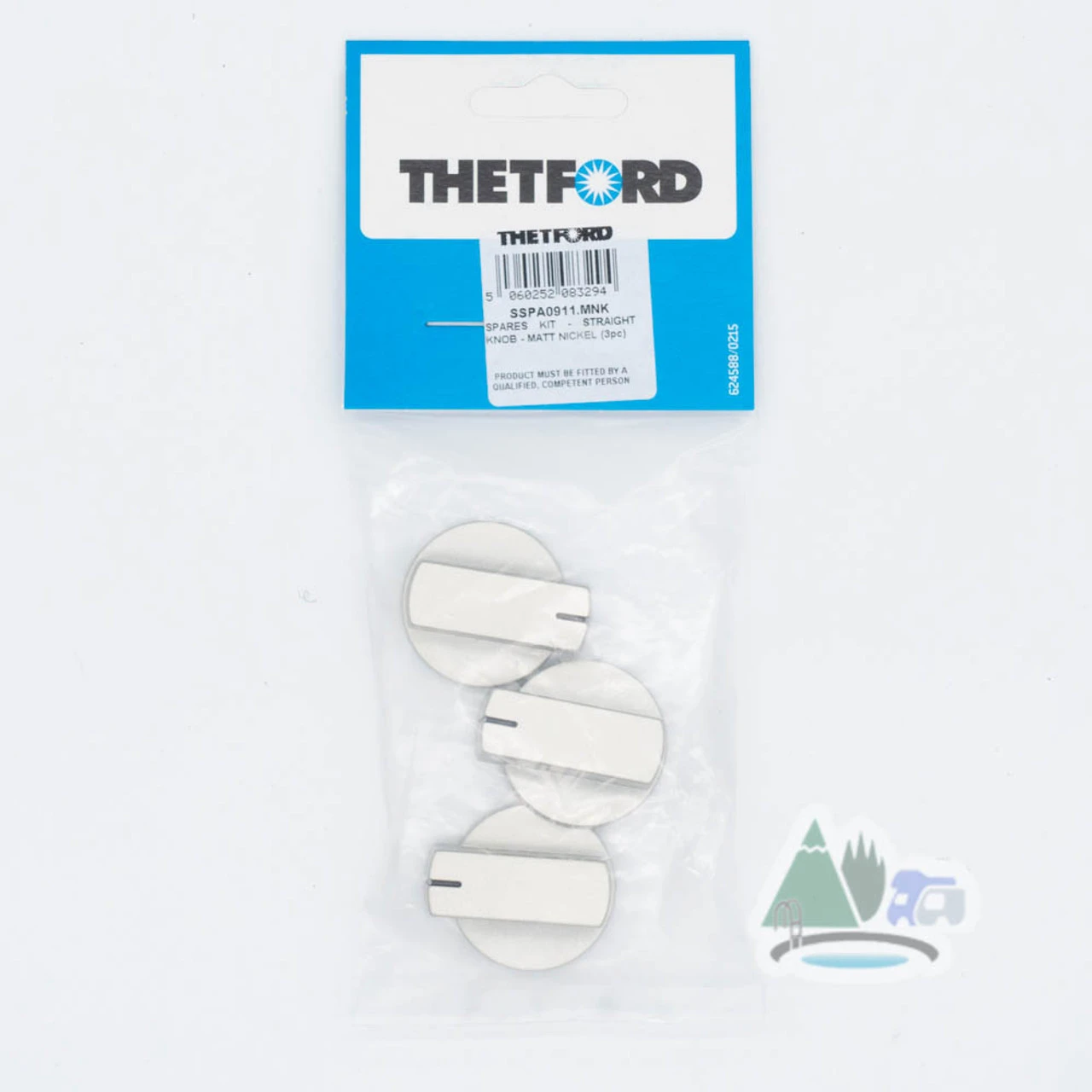 Thetford Spare - Cooker Knobs For Topline, Prima & Duplex - Matt Nickel - Image 4