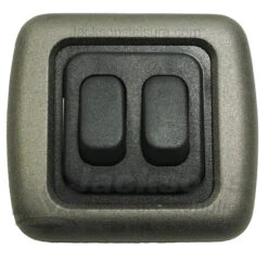 CBE Dual Unipolar Switch With Single Support & Frame