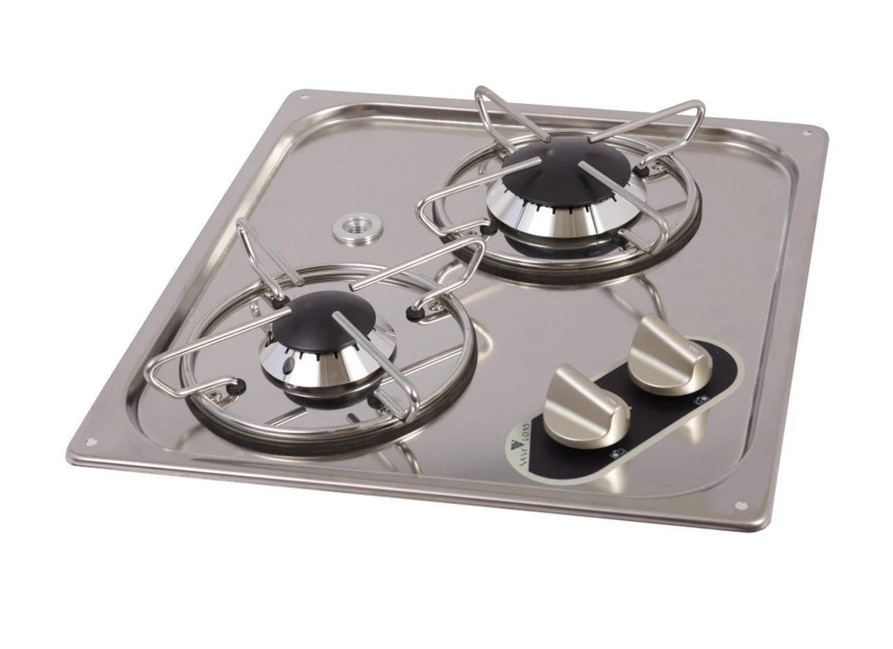 Navy Load Stainless Steel Double Burner Hob NL.22001