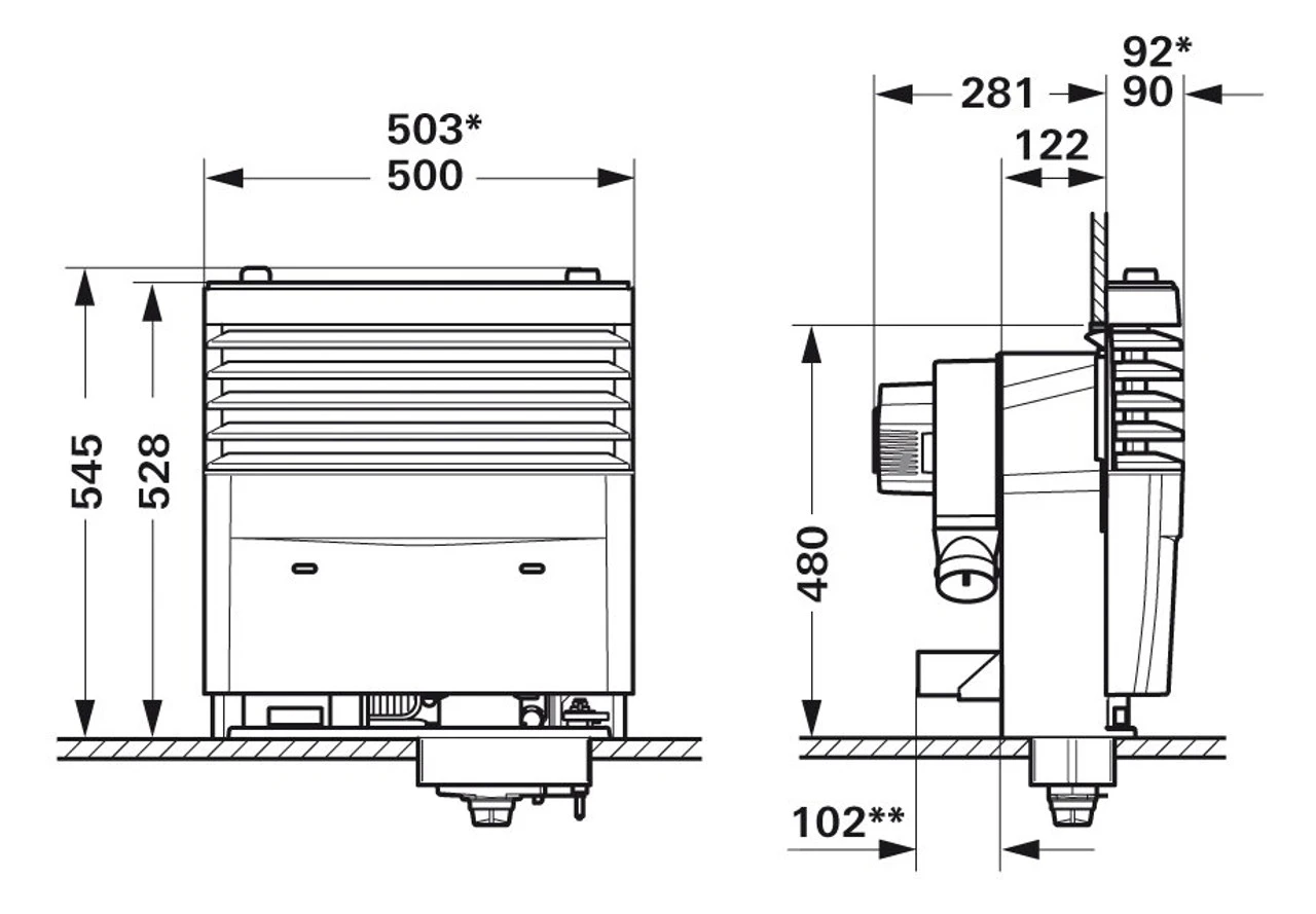 Truma S3004 Caravan And Motorhome Gas Heater - 12V Auto Ignition - Image 2