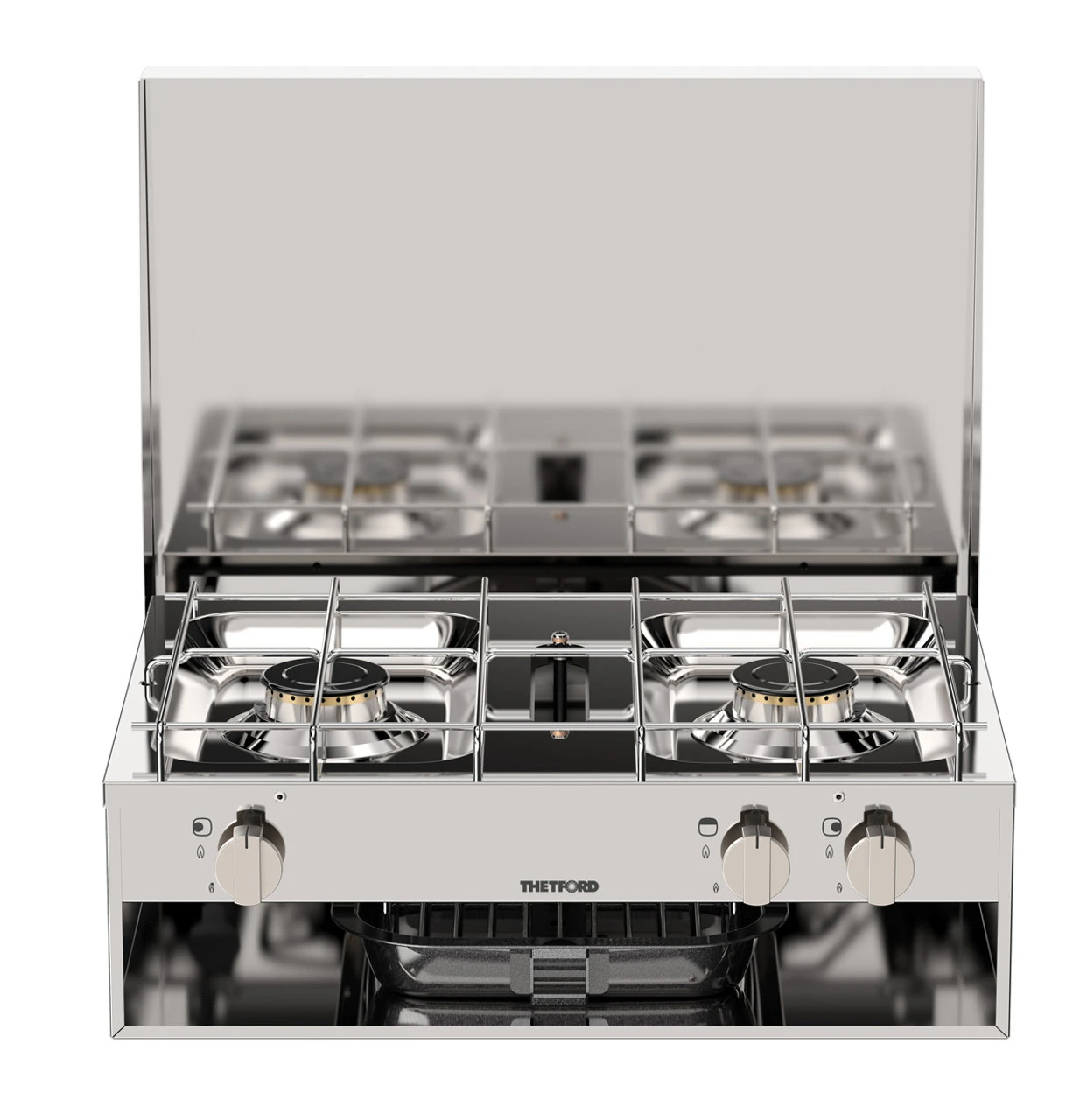 Thetford Spinflo 2 Burner Hotplate Boat And Caravan Hob And Grill
