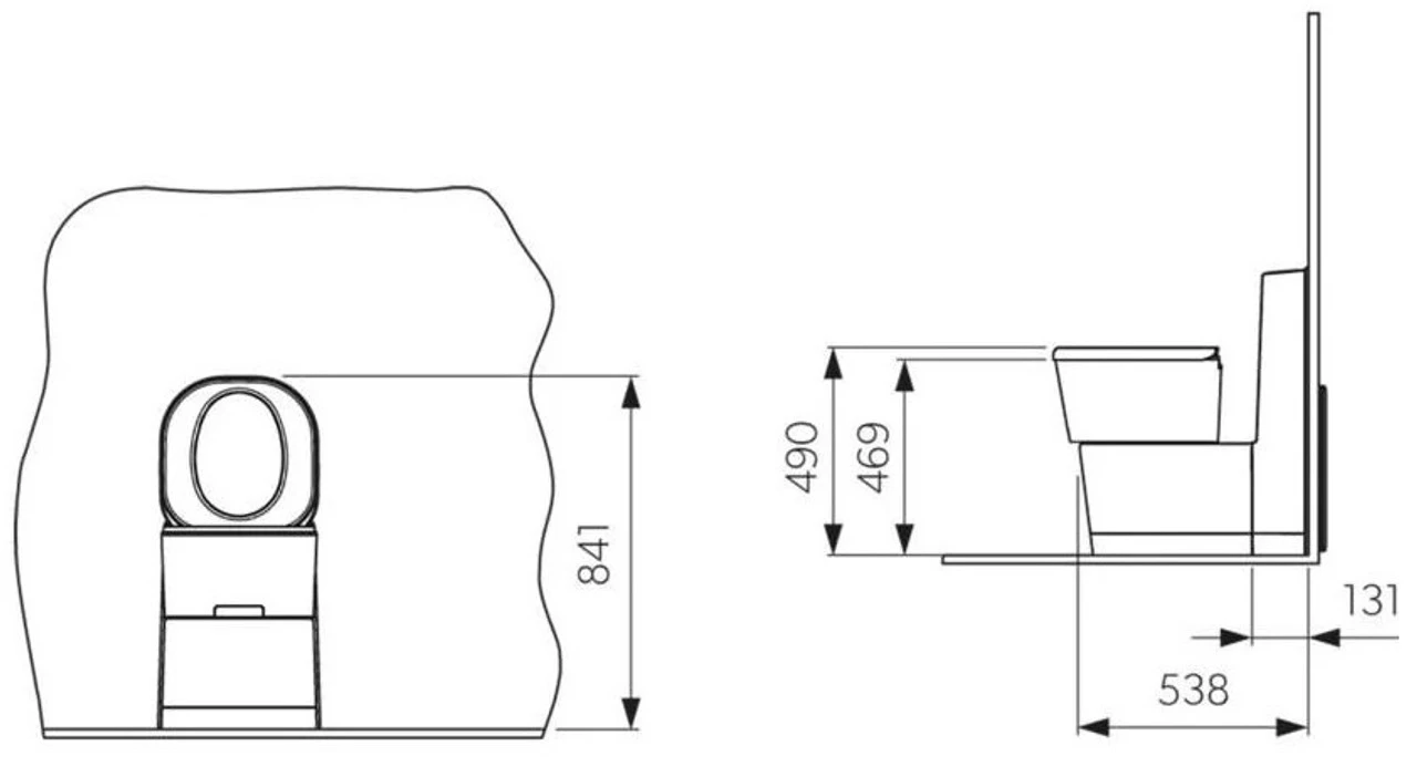 Dometic Saneo CS Cassette Toilet For Campervan Caravan Or Motorhome - Image 10