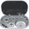 Smev 8323 Caravan Hob And Sink Combination Unit