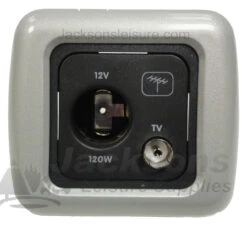 CBE TV Outlet Aerial Socket With Support & Frame