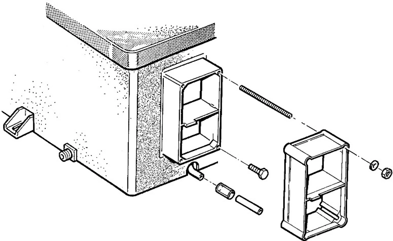 Truma Ultrastore Campervan Water Heater Cowl Extension Kit - Image 2