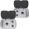 Thetford Spinflo Argent Caravan 3 Burner Hob With Glass Lid