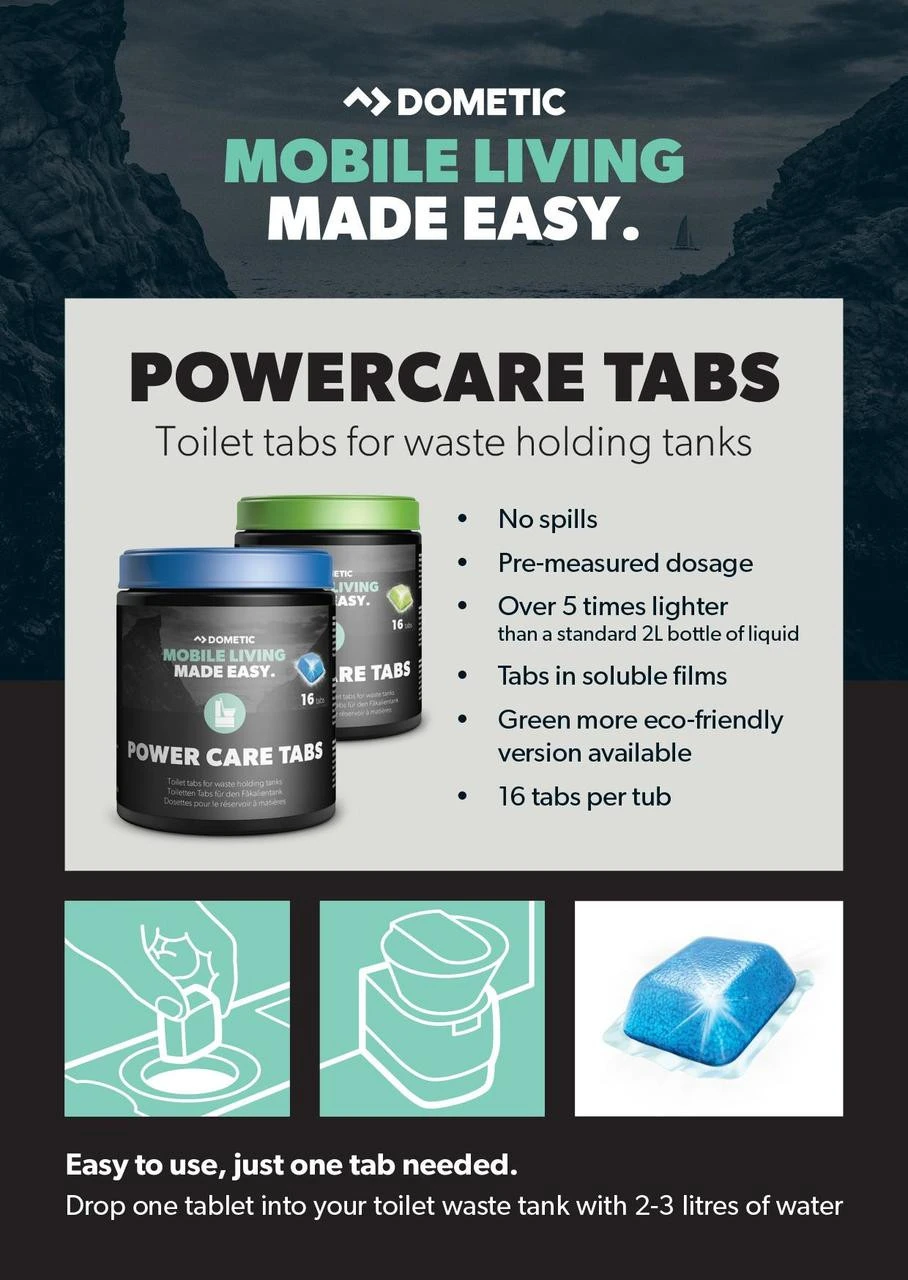 Dometic Powercare Toilet Sanitation Tablets - Image 2