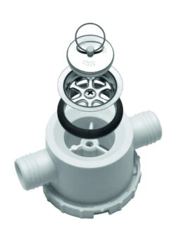 Dometic-Smev AC557 Siphon Dual Angled Caravan Waste Water Fitting