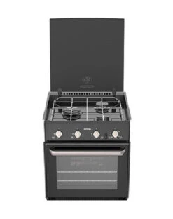 Thetford Spinflo Triplex Caravan Cooker 3 Burner Hob Oven And Grill With Lid Gas Shut Off