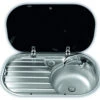 Dometic-Smev VA8306R Caravan Motorhome Sink With Glass Lid
