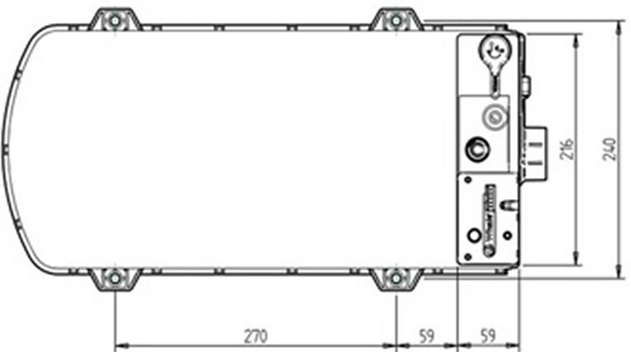 Whale Expanse Balanced Flue Gas Water Heater For Motorhomes - Image 5